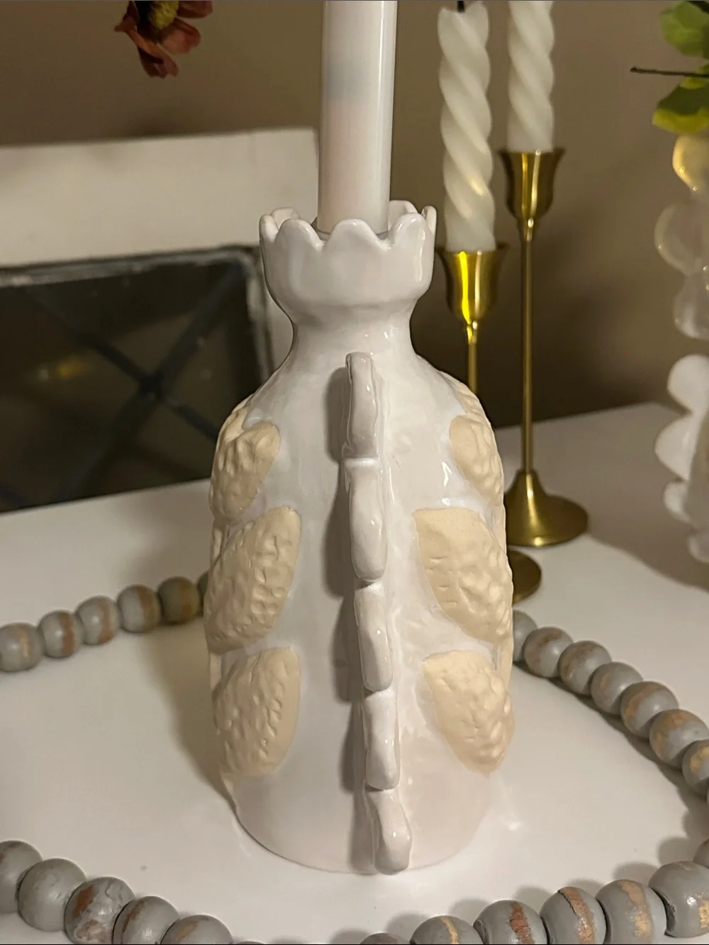 NEW | Reese Emry Design Anabella Mae Candle Holder from Anthropologie.